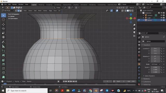 Blender 3D Modelling || pitcher 3D model || Simple & quick || pot 3d model || #newtonskill || #VFX смотреть онлайн