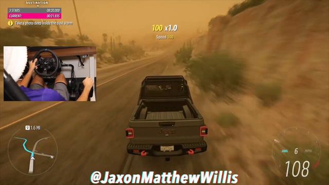 Driving a Rubicon THROUGH a Dust Storm! (Forza Horizon 5) *NEW* смотреть онлайн
