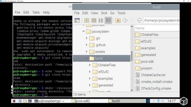 Pimoroni's Picosystem Installing Snake Example смотреть онлайн