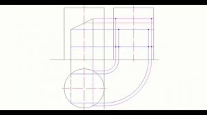 Построение цилиндра с вырезом