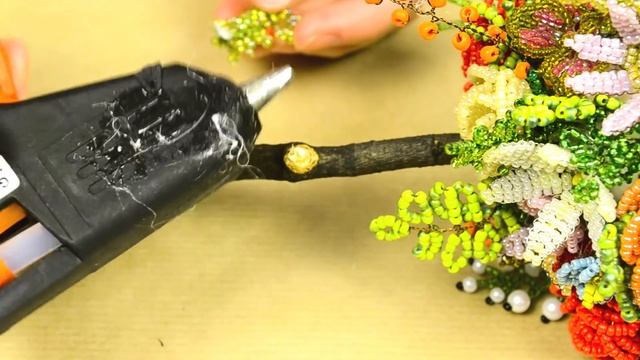 Дерево Из Бисера! Самый Легкий Способ! смотреть онлайн