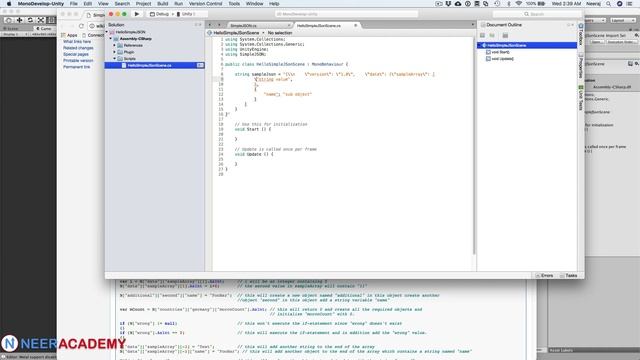 How to do JSON parsing in your Unity app? [Episode #12] смотреть онлайн