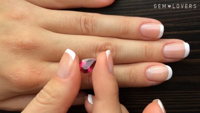 Малиновый камень турмалин 2,76 карата смотреть онлайн