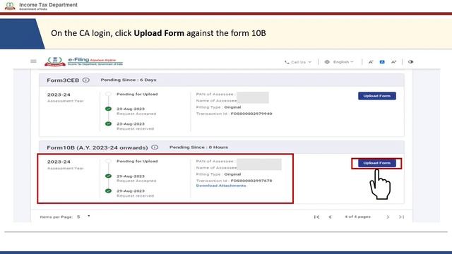 How to file Form 10B смотреть онлайн