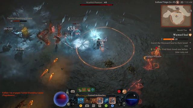 Diablo 4: Sorc Hydra and Blizzard Enchantment смотреть онлайн