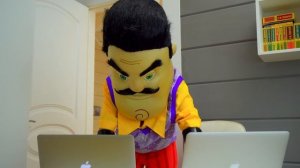 Привет сосед #2 акт, как сбежать от соседа - прятки в реальной жизни