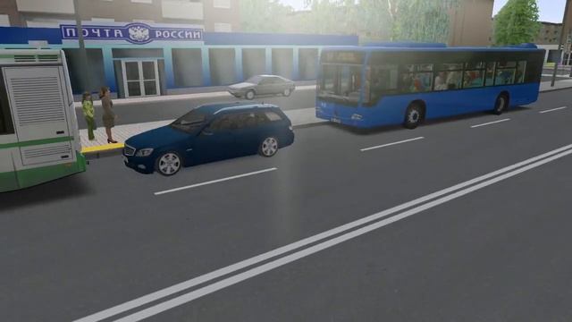 Омси 2. Покатушки по Московской карте. Маршрут 194: Коровино - Станция Ховрино. Автобус Мерседес смотреть онлайн