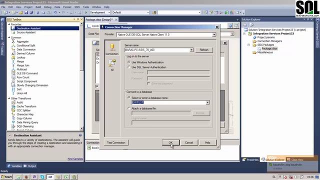 The Union All and Merge SSIS data flow transformations смотреть онлайн