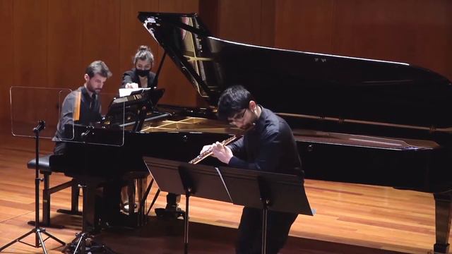 J. BRAHMS - VIOLIN SONATA nº1 Gmajor - (Arranjed for flute by Jacques Zoon) смотреть онлайн