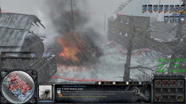 GeForce GTX 1060 -- Intel Pentium G4500 -- Company of Heroes 2 COH 2 Benchmark смотреть онлайн