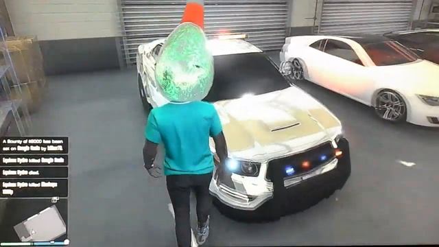 GTA 5 Online - Garage Showcase Series #31 - Cop Car & Space Docker In Garage After Patch 1.15 смотреть онлайн