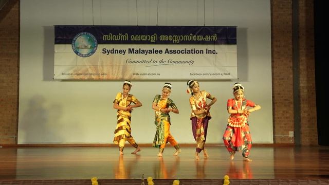 Sydney Malayalee Association - Kerala Piravi 2022 - Kids Semi Classical Fusion Dance смотреть онлайн