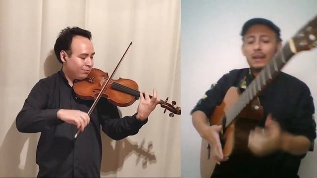 Cueca MOTO MÉNDEZ en forma de Moto Perpetuo  - Para Violín de Miguel Angel Salazar Hidalgo