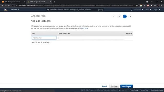 How to to create IAM role Amazon AWS Core services 2022 смотреть онлайн