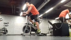 Аэробная велотренировка. Сайкл. Cycle. Spinning 1. Виталий Шевченко