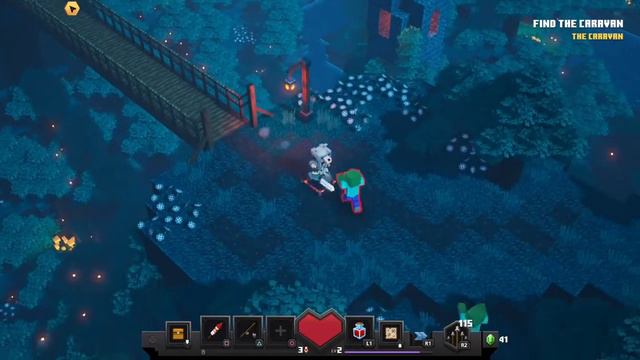 Minecraft Dungeons - Creeper Woods - Solo play смотреть онлайн