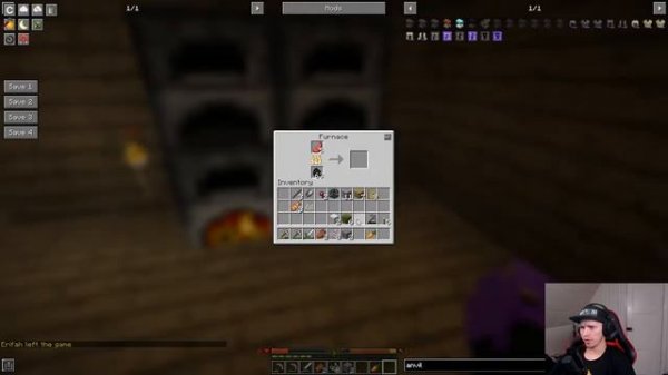 Minecraft Adventure Part 2. We found a cave monster