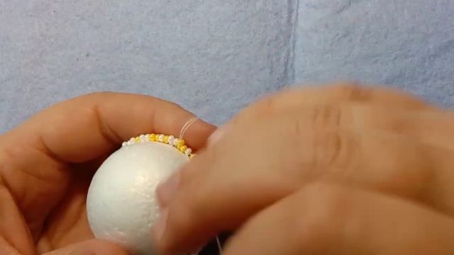 МК Шарик с ?Драконом? Мозаичное плетение Часть 2 смотреть онлайн