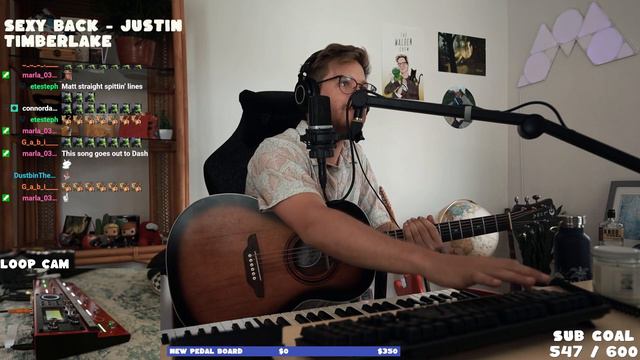 Acoustic Looped Vibes || June 9th, 2022 || Full Twitch VOD смотреть онлайн