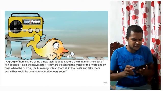 A Story A Day| Grandpa Fish and the Radio|Vignesh Manoharan смотреть онлайн