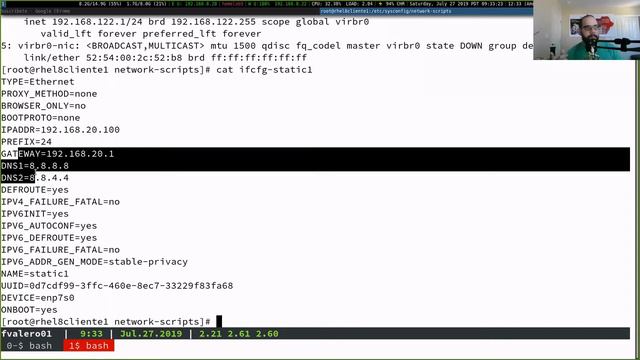 Maraton RHCSA - Día 1 RHCSA nmcli смотреть онлайн