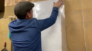 Простая и эффектная техника нанесения декоративной штукатурки "Бетон оптик". Смотреть всем!