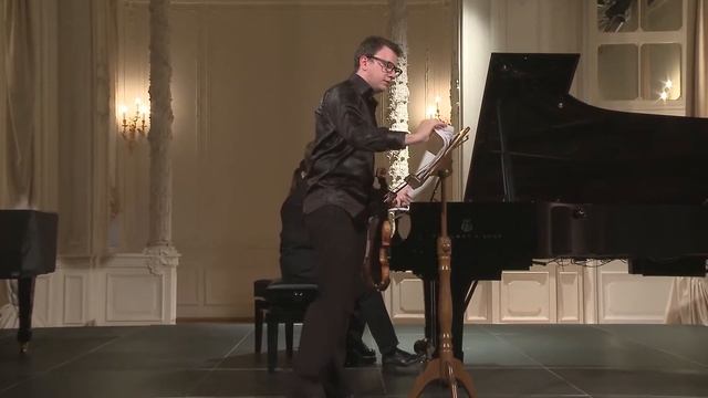 Leonid Baranov (violin) in English Hall of St. Petersburg Music House 2016-08-24 смотреть онлайн