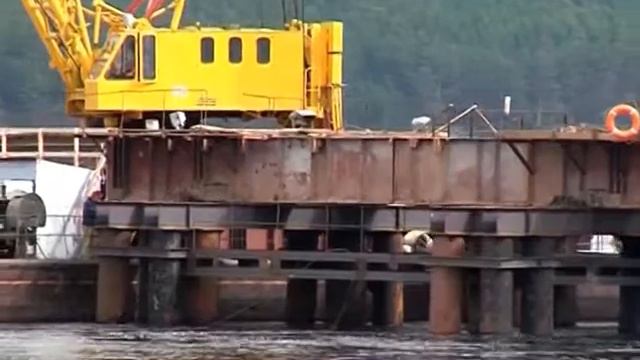 "Старая пленка" строительство моста через Ангару 2009 год смотреть онлайн