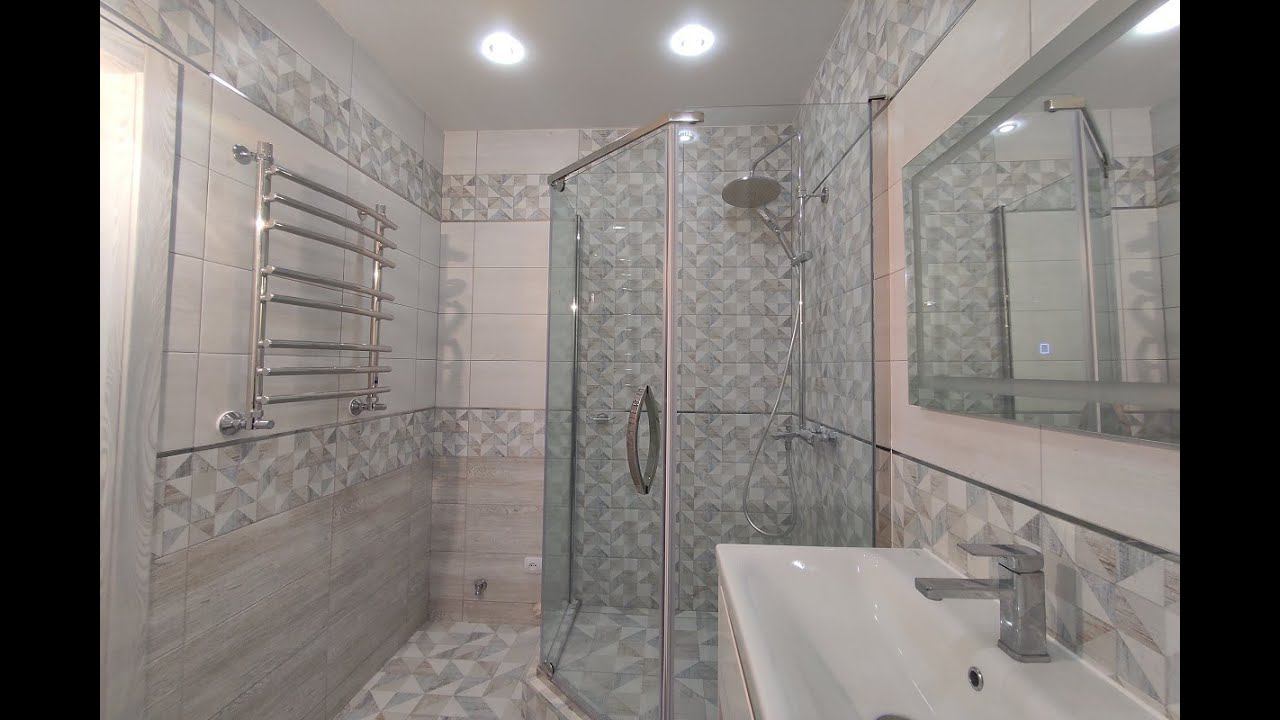 Душевой поддон из Кафеля ВЕСЬ ПРОЦЕСС от А до Я смотреть онлайн