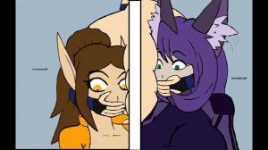 Female Butt and Hourglass Expansion Sequences Artwork 127: Maru Gets Her Revenge (Final Part)