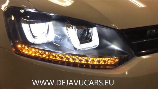 U LED Headlights Koplampen Scheinwerfer Xenon Look für voor for Volkswagen Polo 6R / 6C смотреть онлайн