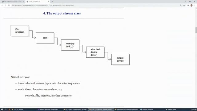 10.3 - Overview of standard input and output streams, cont. смотреть онлайн