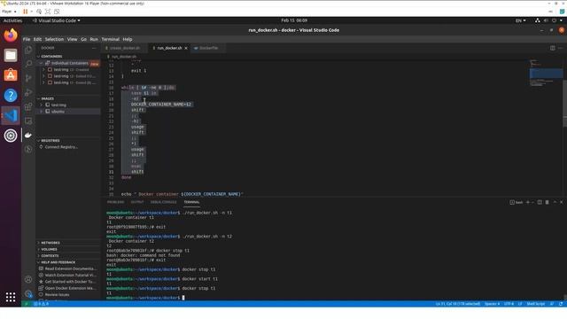 8. Docker start attach stop смотреть онлайн