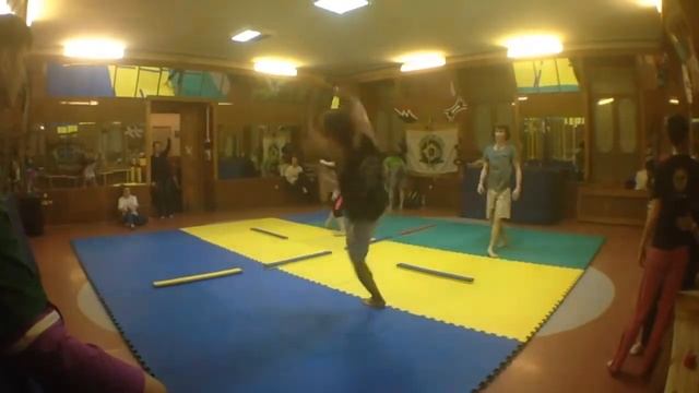 Acrobatics training - capoeira CDO Saint Petersburg смотреть онлайн