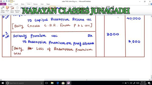 b.com semester-3|Corporate Accounting|Redemption of redeemable preferance Shares|part 4|B.K.N.M.U| смотреть онлайн