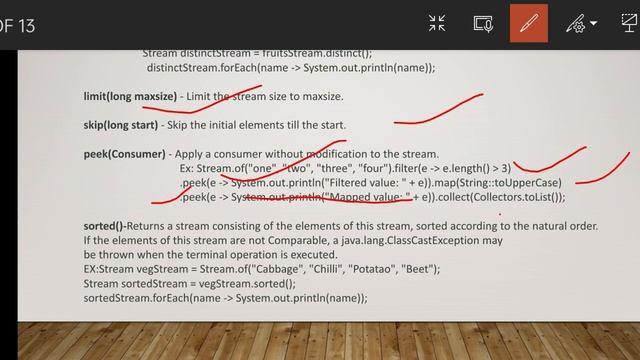 Inetermediate VS Terminal Operations JAVA 8 Streams смотреть онлайн