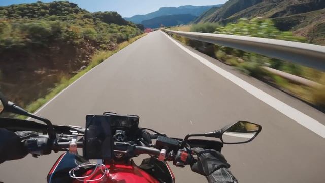 2022 Honda CB500F sound [RAW Onboard - Gran Canaria motorcycle] смотреть онлайн
