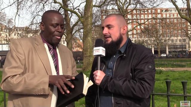Speakers Corner !! Br Muhammad Vs Xtian Missionary John (Prophet, Servant & Messenger)