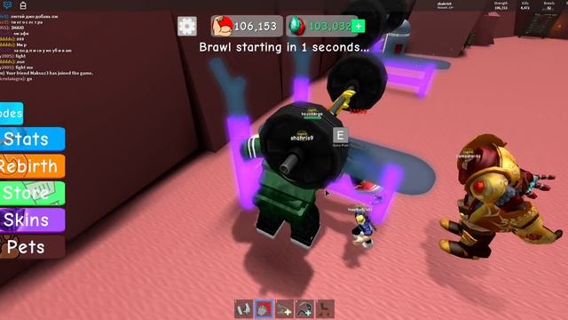 СИМУЛЯТОР КАЧКА 3 ? ЛЮТЫЙ ДЖО в эфире! Встреча качков состоялась ? Roblox Weight Lifting Simulator смотреть онлайн