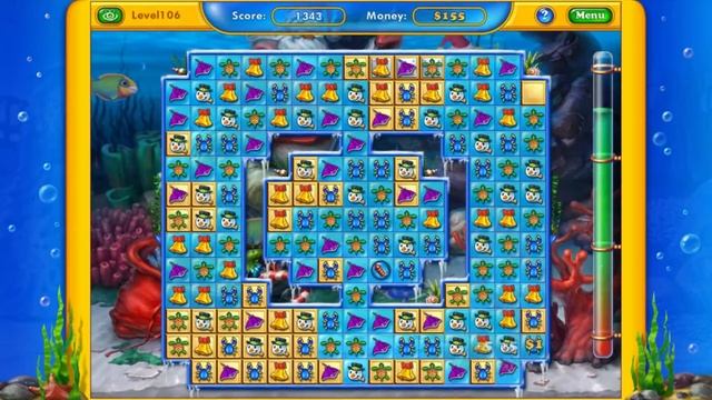 Fishdom - Frosty Splash | Level 106 смотреть онлайн