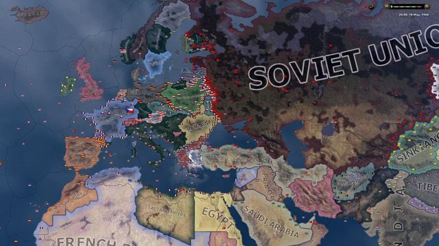 Rise of empire - HOi4 Timelapse смотреть онлайн