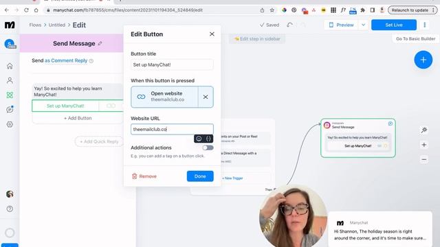Set Up Your 1st ManyChat Automation in 5 Minutes! смотреть онлайн