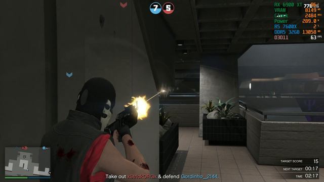 Missile Base - Hardest Target | Adversary Mode | GTA 5 Online | RX 6900 XT & R5 7600X | 4K | PC смотреть онлайн