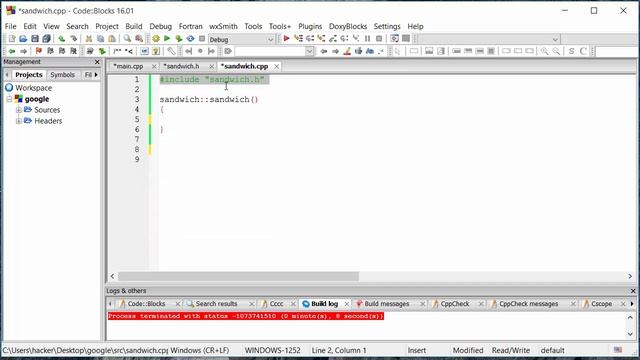 Abhansh's C++ tutorial 41 creating classes in separate file смотреть онлайн