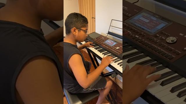 Ennulla Ennulle with Mridangam and keyboard by my boys смотреть онлайн