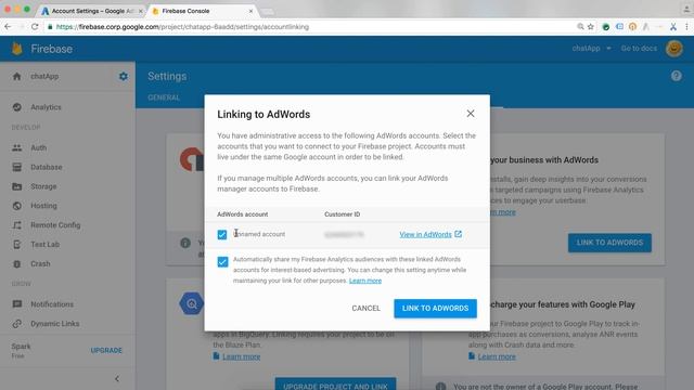 Firebase Analytics: AdWords Linking смотреть онлайн
