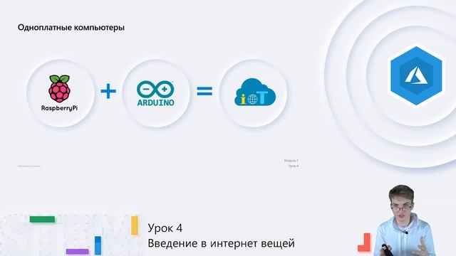 4 Урок. Введение в технологию Интернет вещей смотреть онлайн
