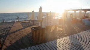 Пляж Дельфин Адлер. Небольшой обзор.