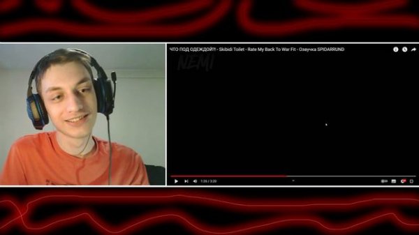 ЧТО ПОД ОДЕЖДОЙ! - Skibidi Toilet - Реакция на NEMI - (Rate My Back To War Fit - Озвучка SPIDARRUND