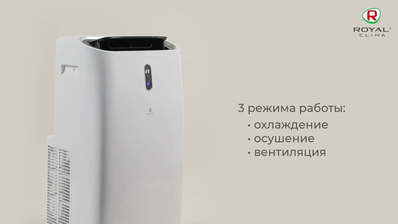 Мобильные кондиционеры Royal Clima серии Strada - КиТ системы смотреть онлайн